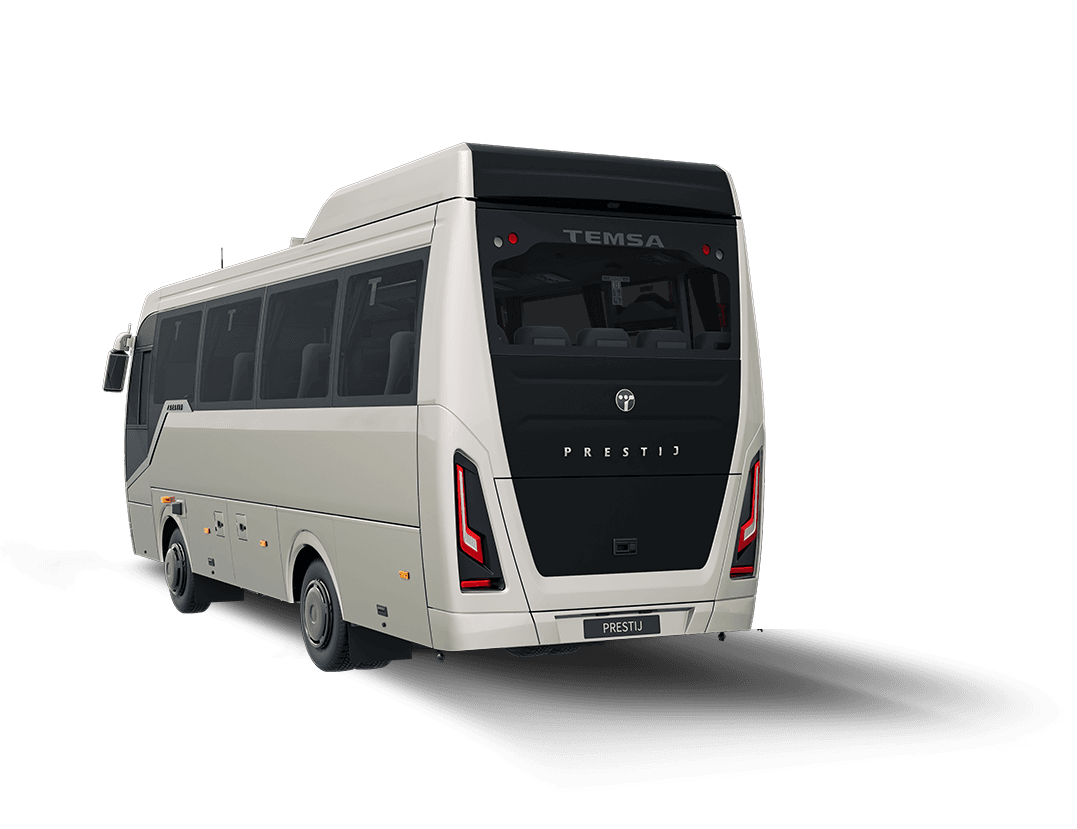 TEMSA Prestij midibüs arkadan görünüm